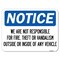 Signmission Safety Sign, 18 in Height, Aluminum, 22707 A-1824-22707 - alternate 1